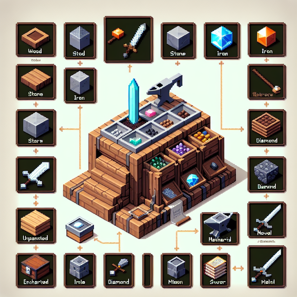 Panduan Utama untuk Membuat dan Meningkatkan Pedang Minecraft Anda